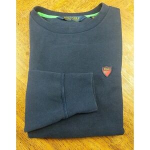 Polo Ralph Lauren Polo Golf Navy Fleece Pullover Sweatshirt Size SP Small Petite